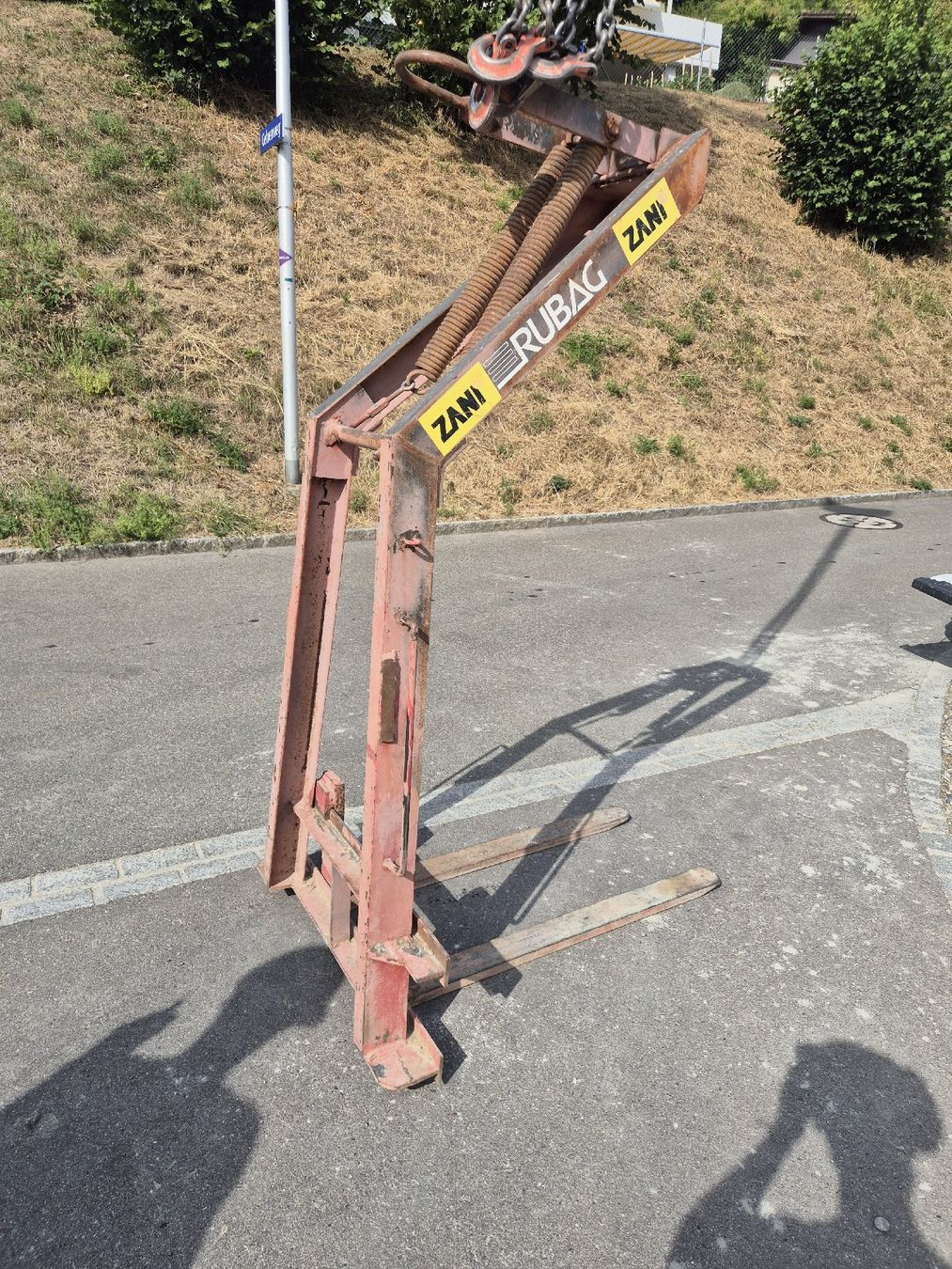 Kräne: Rubag Krangabel Palettengabel ab CHF 1.- – Gebraucht aus Buchs ZH von lukas_6708 7