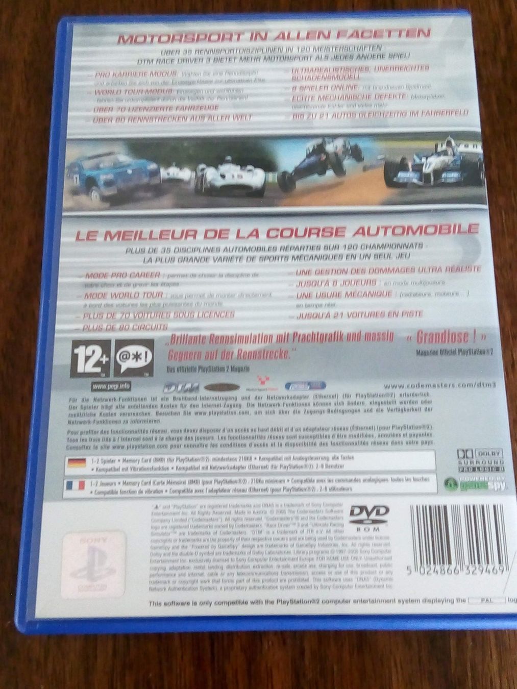 Giochi: DTM Race Driver 3 - PS2 – Usato da Pfungen venduto da Himbogame 1
