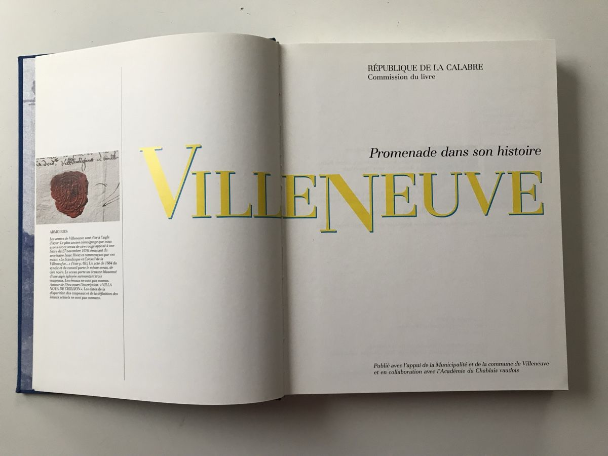 Libri: Livre sur Villeneuve Vaud – Usato da Villeneuve VD venduto da sim_q5hp