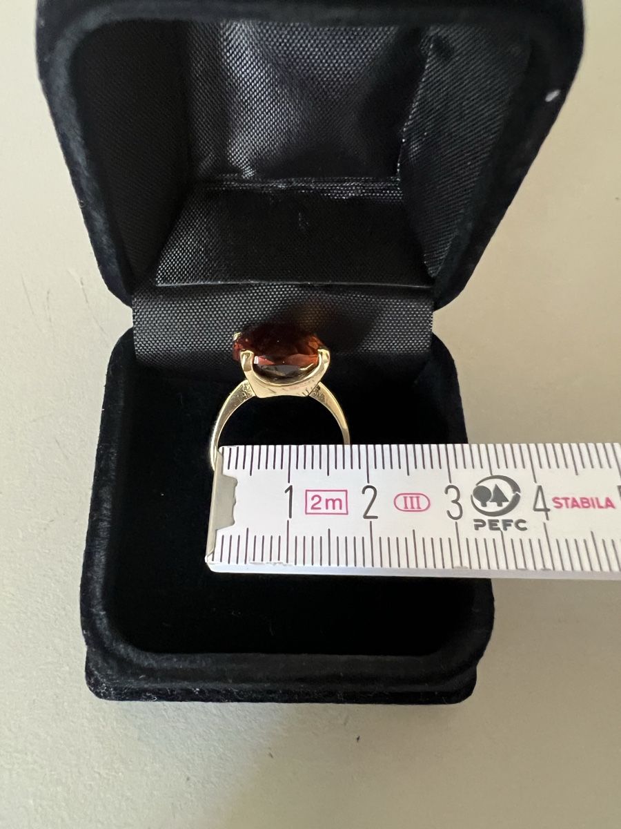 Bagues: Goldring mit wunderschönem Stein – D'occasion à Zürich par nabisco 4