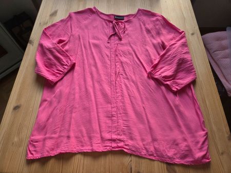 rosa Bluse, Canda Premium, 44, Viskose