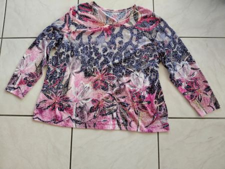 Damen T-Shirt Gerry Weber bunt gemustert Grösse XXL