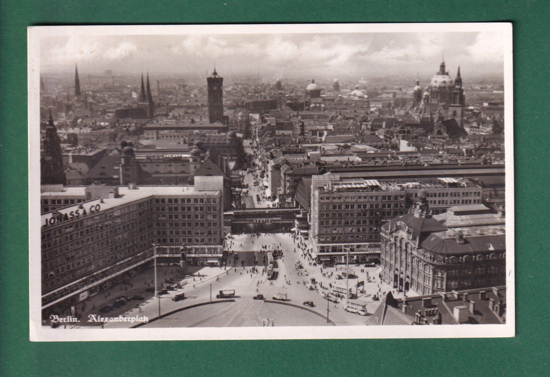 Ansichtskarten: BERLIN - Alexanderplatz - 1939 – Gebraucht aus Pully von nicecards-shop