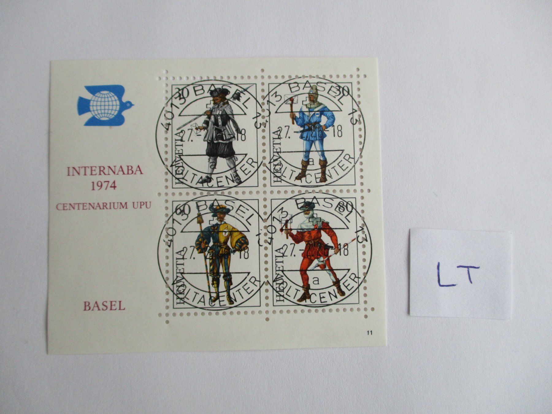 Alle Briefmarken: Voll Letzttagsstempel der Poststelle Basel 13 Voltacenter – Neu (gemäss Beschreibung) aus Langnau b. Reiden von Aktuell88