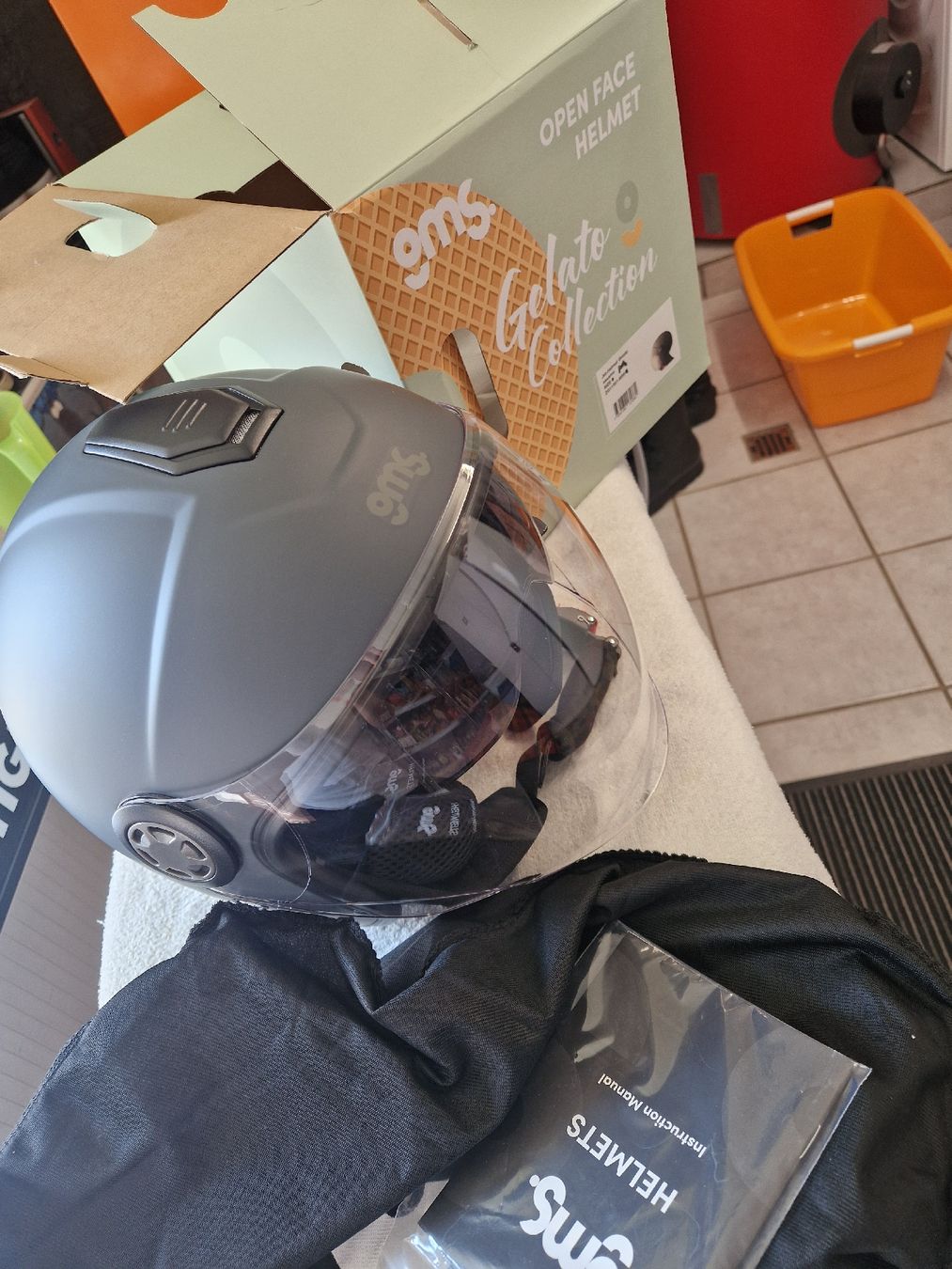 Helme & Visiere: Casco moto nuovo – Neu (gemäss Beschreibung) aus Breno von BorioliD 5