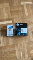 2x HP 22 Farbpatrone - Original, ungeöffnet