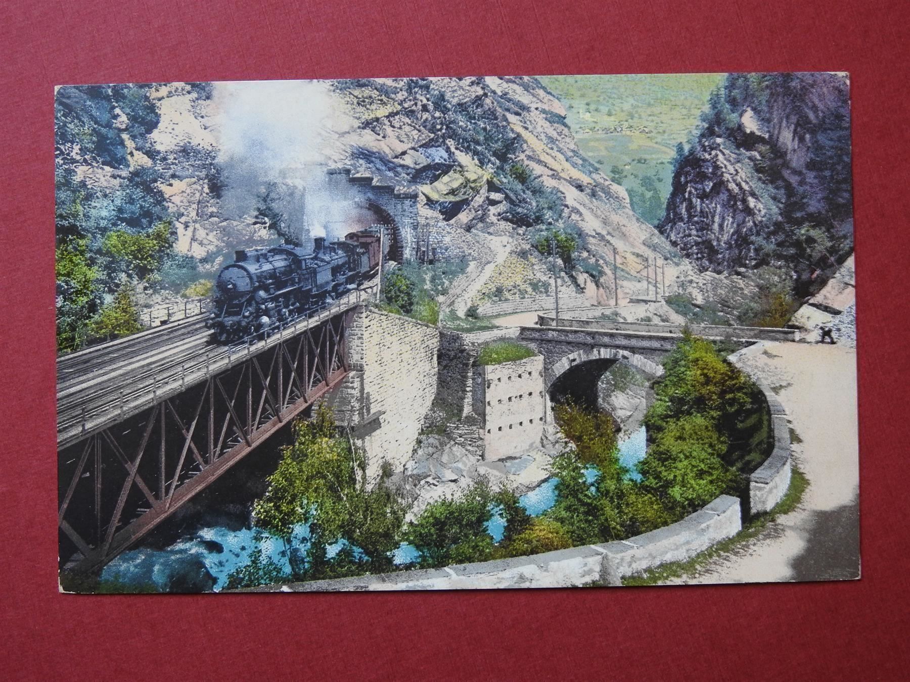 Cartoline postali: AK - Ferrovia del Gottardo – Usato da Rain venduto da 999-800-K