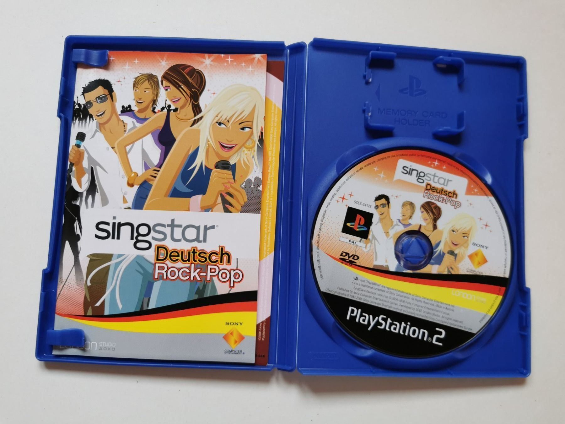 Sony Giochi: Ps 2 - Singstar Deutsch Rock-Pop – Usato da Lenzburg venduto da eyworld 1