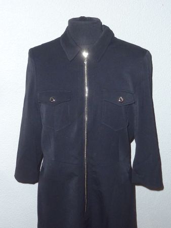 robe de saison noir marque MORGAN taille 44 pour femme