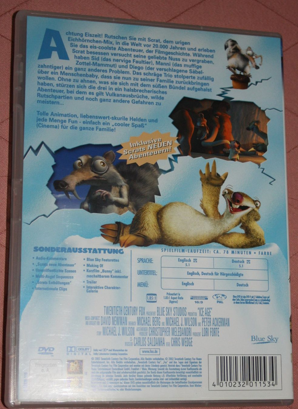 Tutti i DVDs: DVD Ice Age  (50) – Nuovo e nell'imballaggio originale da Flüelen venduto da Rosegarden 1