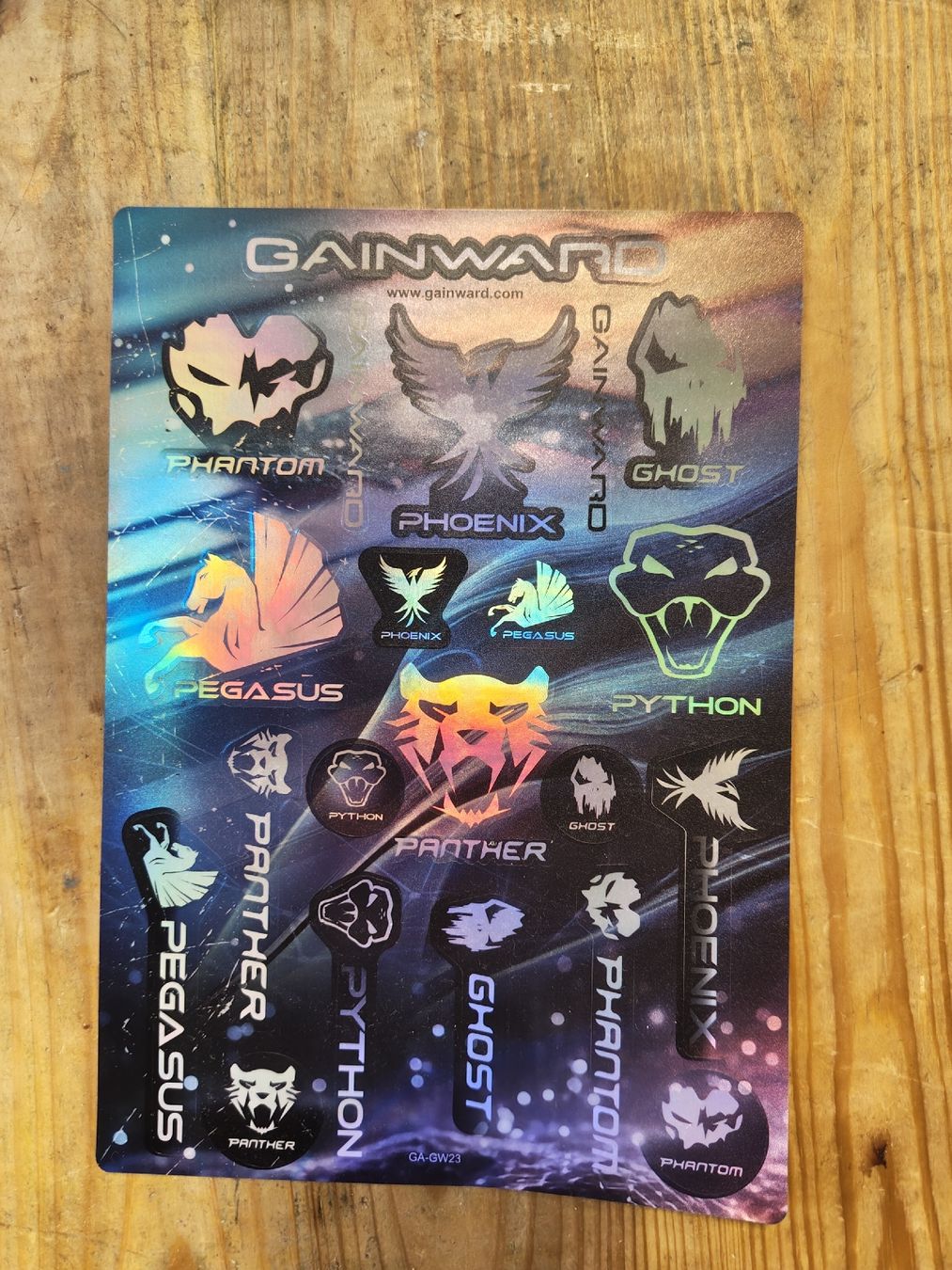 Sticker: Autocollants Gainward neufs - Phantom, Phoenix, Ghost – Nuovo e nell'imballaggio originale da Semsales venduto da Kee_6ks5