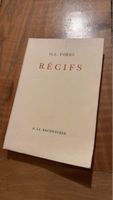 Rare! Récifs, O.-L. Forel, édition originale 1944