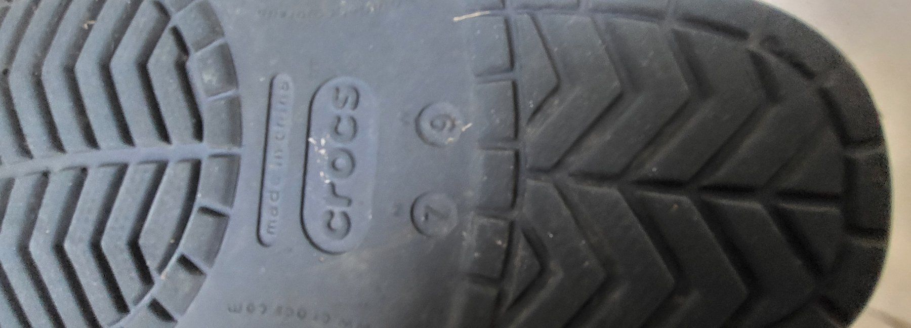 Crocs Scarpe per ragazzi: Crocs, Navy Blau Weiss Rot gestreift – Usato da Bremgarten venduto da im02 6