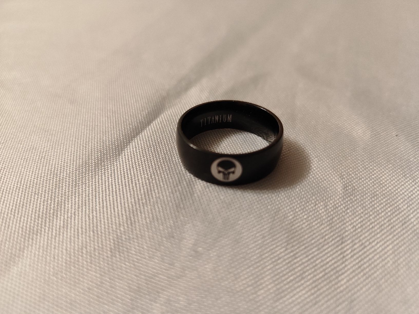 Anelli: Bague Punisher noire – Usato da Ursy venduto da Freeman-85