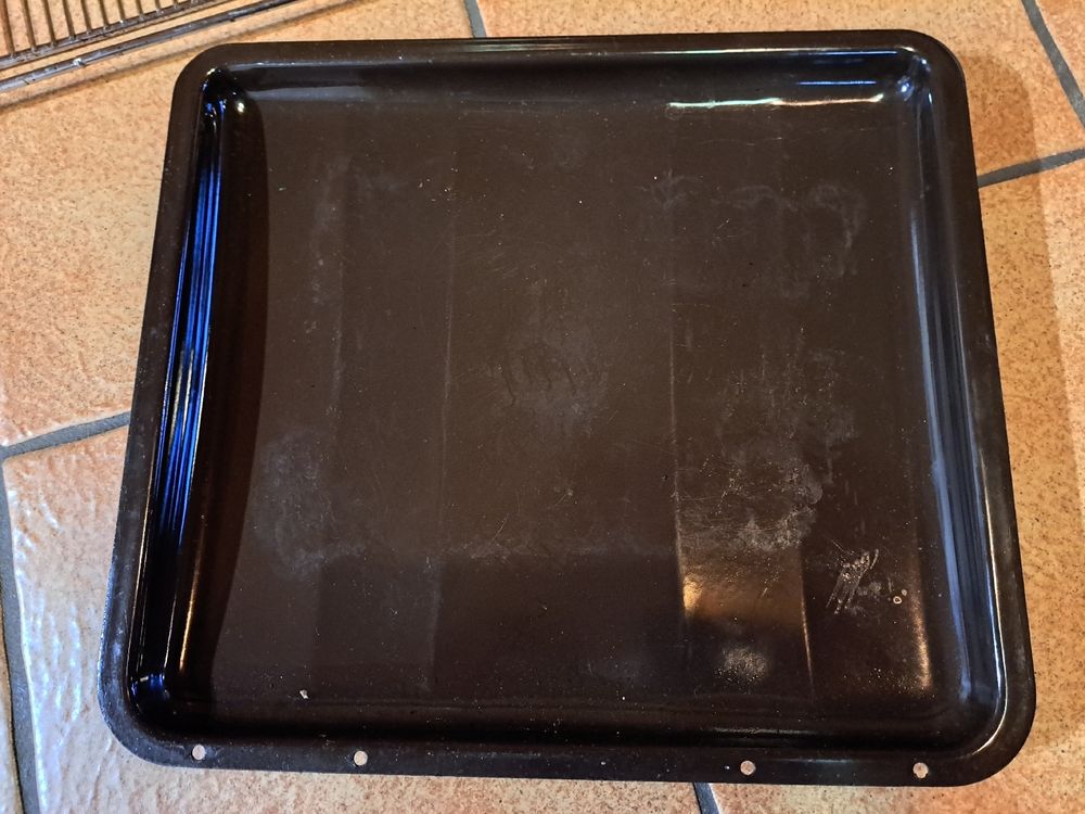 Plaque De Four Profonde ICQN 60mm - Émaillée Pour Four Bosch Siemens Neff 455x377mm