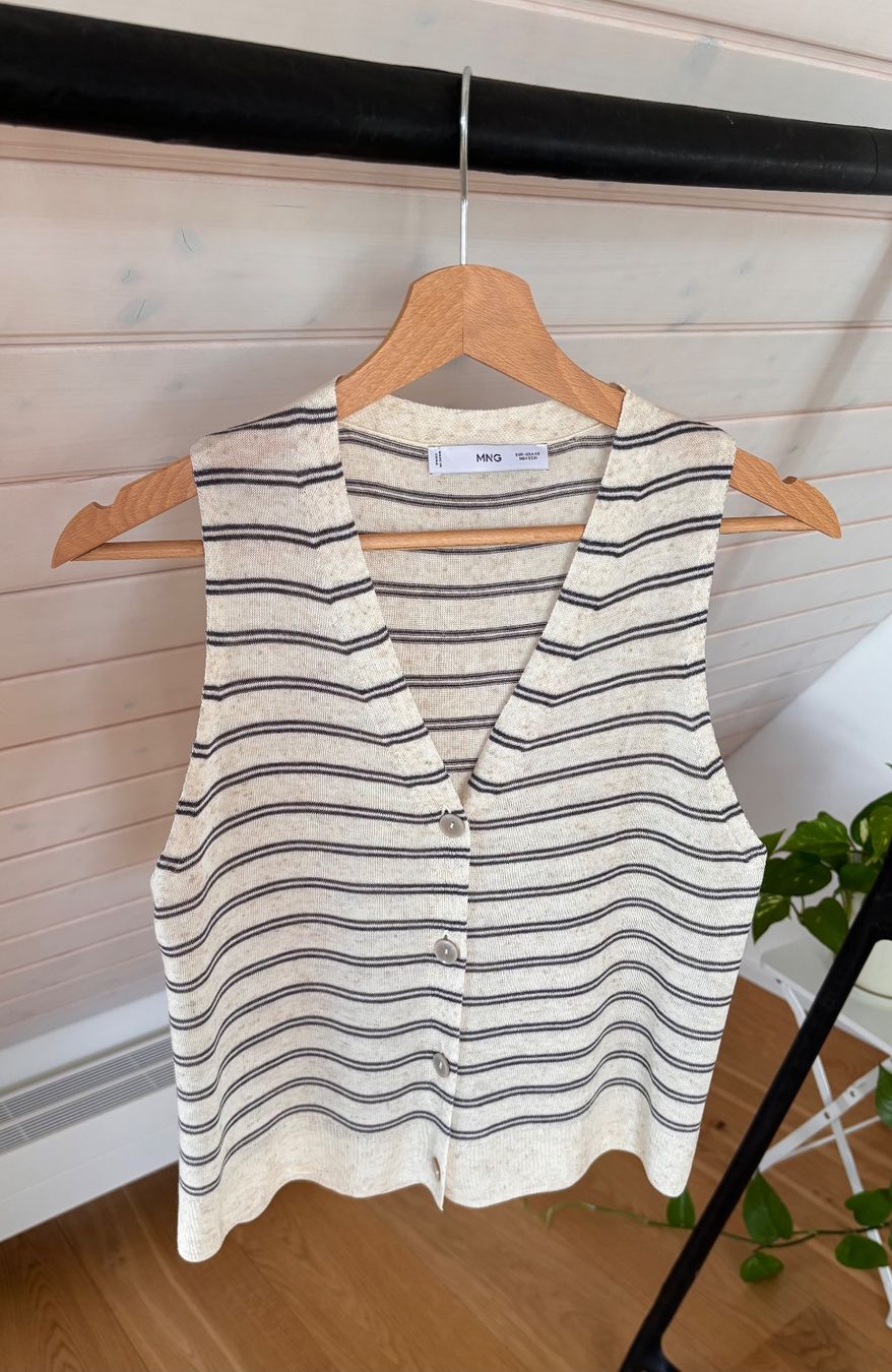 Mango Tops: Mango knit summer vest – Neu (gemäss Beschreibung) aus Kilchberg ZH von ben_pc68