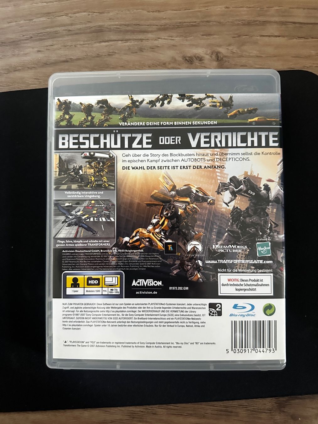 Spiele: Transformers: The Game - PS3 Spiel – Gebraucht aus Sulz AG von DealWerk 1