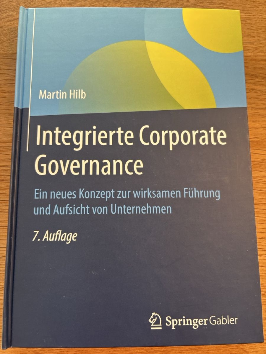 Libri: Buch Integrierte Corporate Governance – Nuovo e nell'imballaggio originale da Muhen venduto da Claudi1985