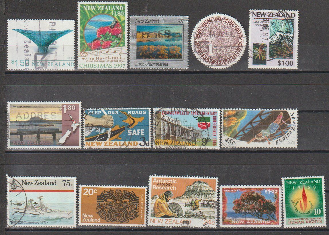 Tutti i francobolli: New Zealand – Usato da Crans-Montana venduto da kira56