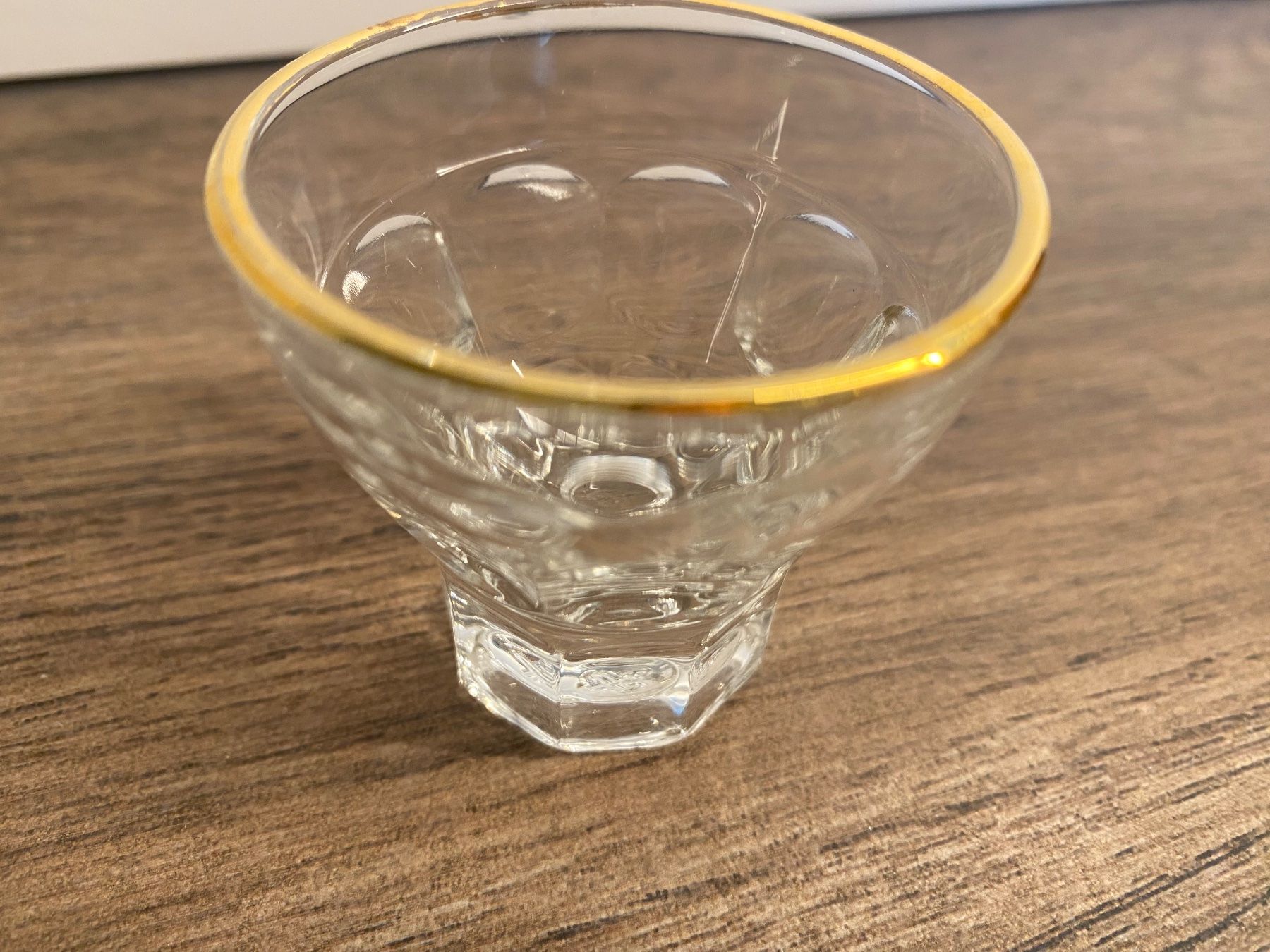 Gläser: Shotglas 2 cl mit goldrand – Gebraucht aus Pratteln von a23_j2gs 3