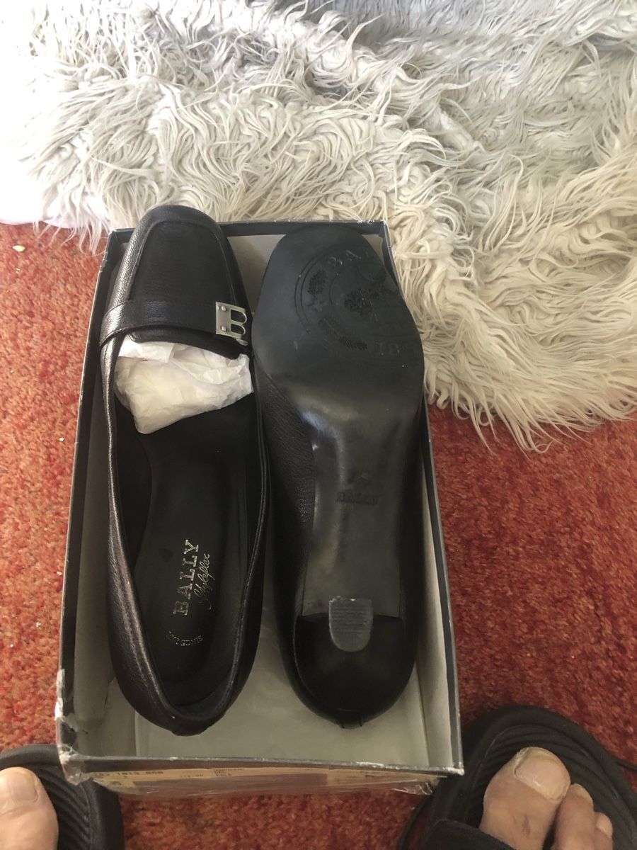Bally Damenschuhe: Bally "Cerniola" Leder-Loafers Slipper Gr. 39 mit OVP – Gebraucht aus Niederhasli von psh_sl2d 2
