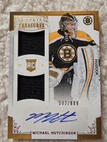 Michael Hutchinson Panini Rookie Treasures  Auto 502/69