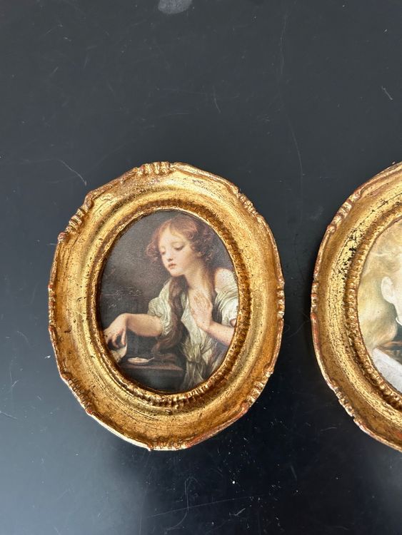 Ouligay 15 STKS Vintage Mini Fotolijsten 1x1 Inch Goud