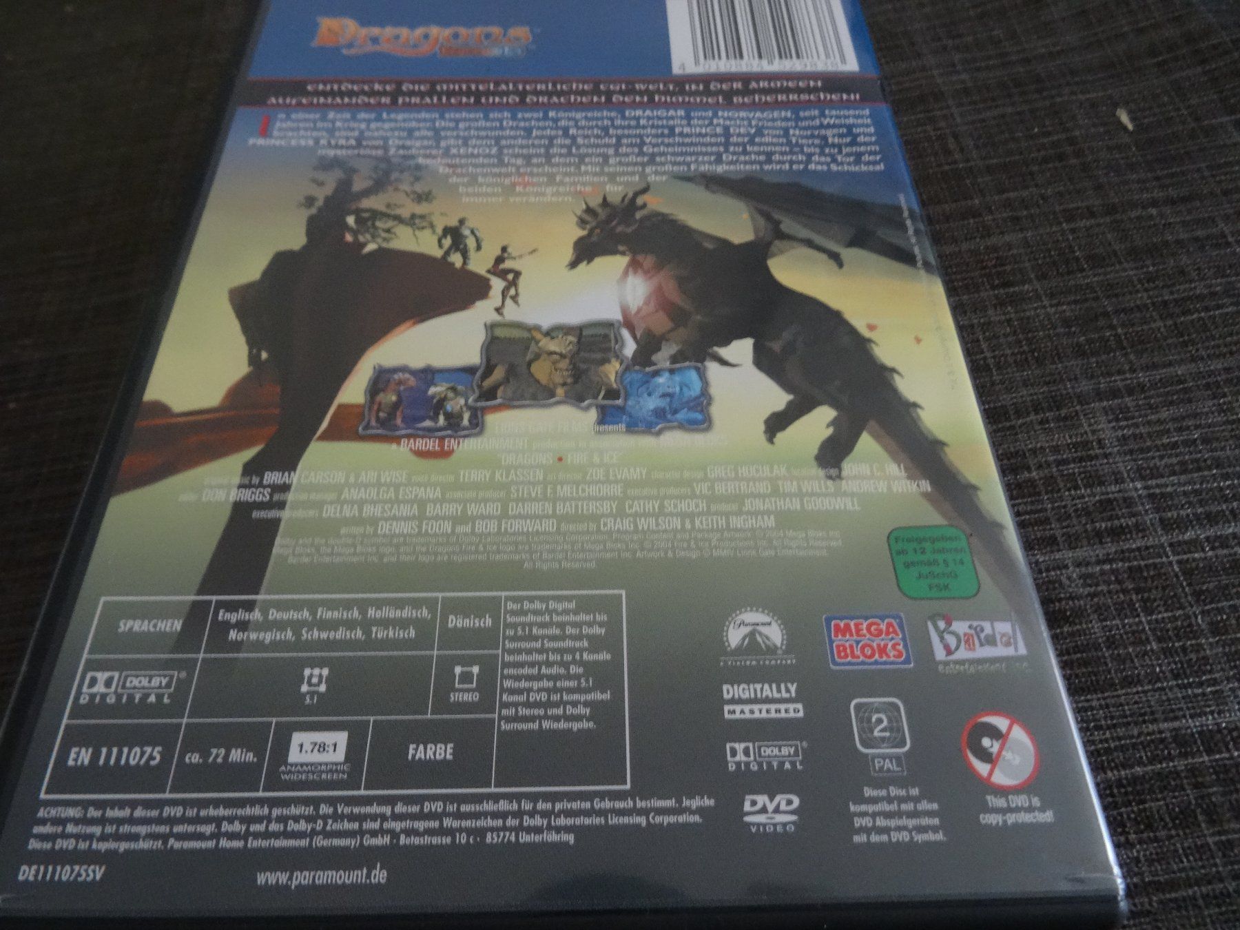 Tutti i DVDs: Dragons - Feuer und Eis DVD – Usato da Olten venduto da Disc-Verkauf 2