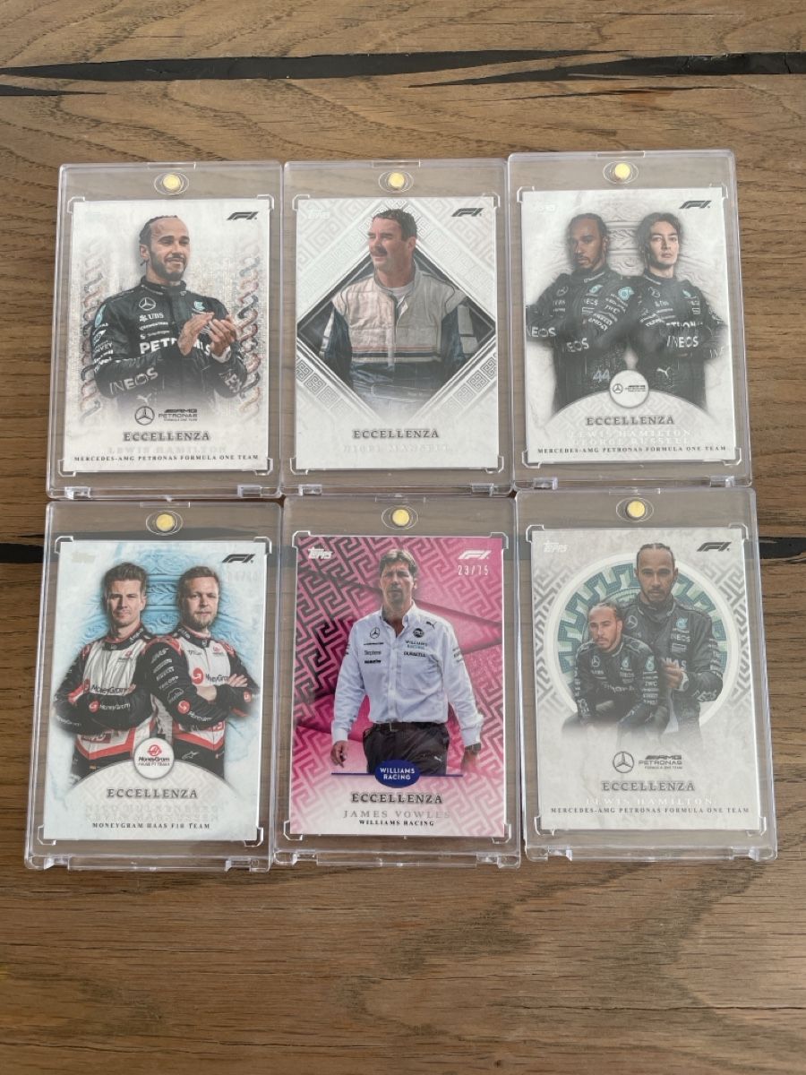 Topps Sammelbilder & Trading cards: F1 Topps Eccellenza Karten Set, Top Zustand, Selten! – Neu (gemäss Beschreibung) aus Chur von Ingi6565