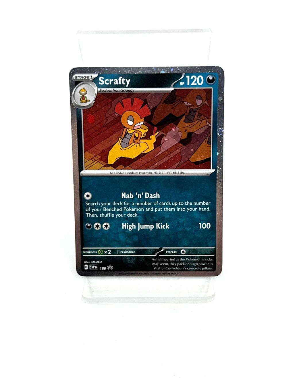 Pokémon Sammelbilder & Trading cards: Pokemon Scrafty 188 – Gebraucht aus Herisau von Pokemon2026
