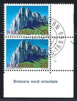 1969 Schweizer Alpen ZNr. 468, Voll ET-gestempelt ʘ, KP 28.-