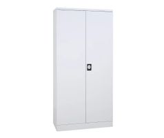 Stahlschrank, H 1950 x B 920 x T 500 mm, weiss/weiss