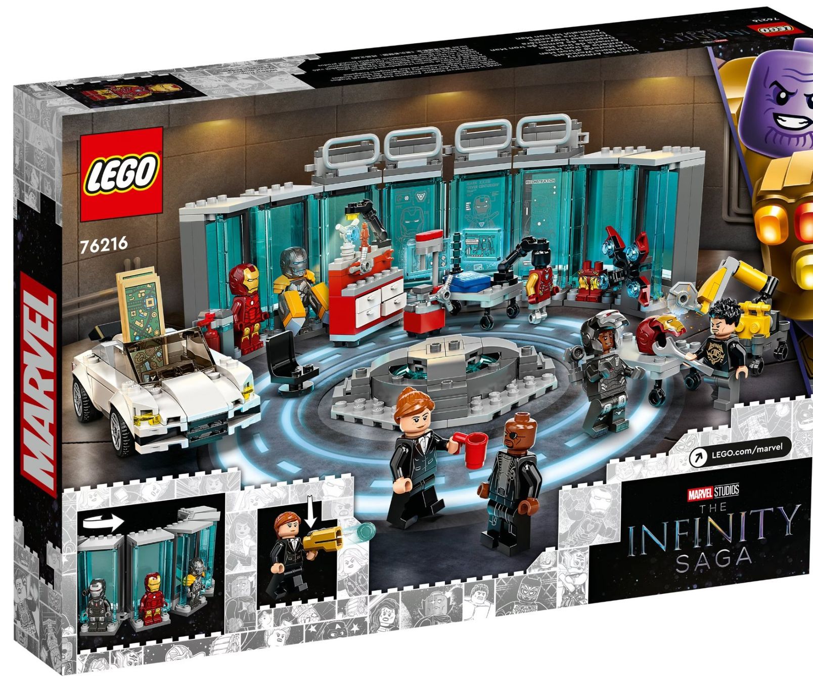 Lego Baukästen: LEGO Iron Mans Werkstatt 76216, LEGO Marvel – Neu und originalverpackt aus Figino von ant_l7wz