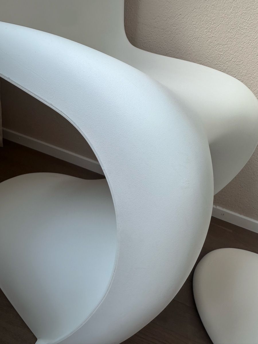 Vitra Sedie: 2x Vitra Panton Stuhl Weiss – Usato da Luzern venduto da cam_f7qx 1