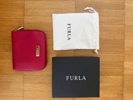 Furla - Portemonnaie- rotes Leder - NP 120.-