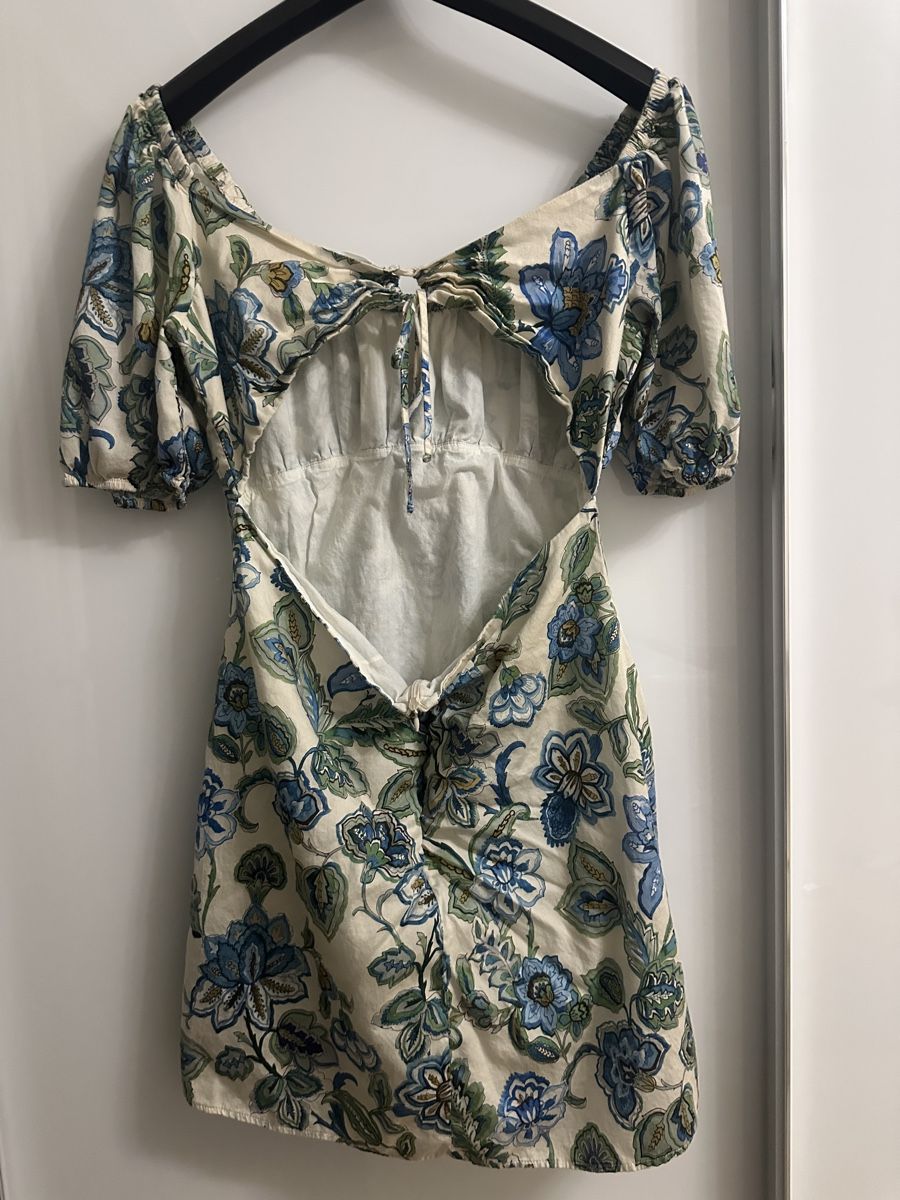 Mango Vestiti: Mango CRETA Floral Mini Open Back Dress, XL – Usato da Basel venduto da PRUN 1