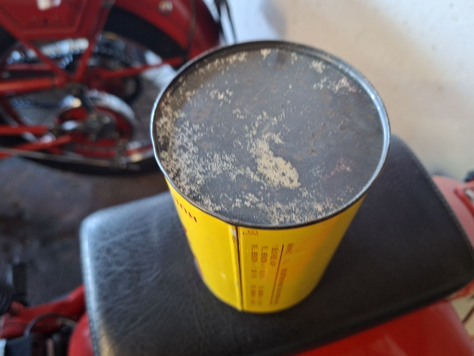Autres accessoires p. véhicule: bidon d'huile Shell collector 2 temps moped mofa oldtimer – D'occasion à lausanne par Nicolier0 3