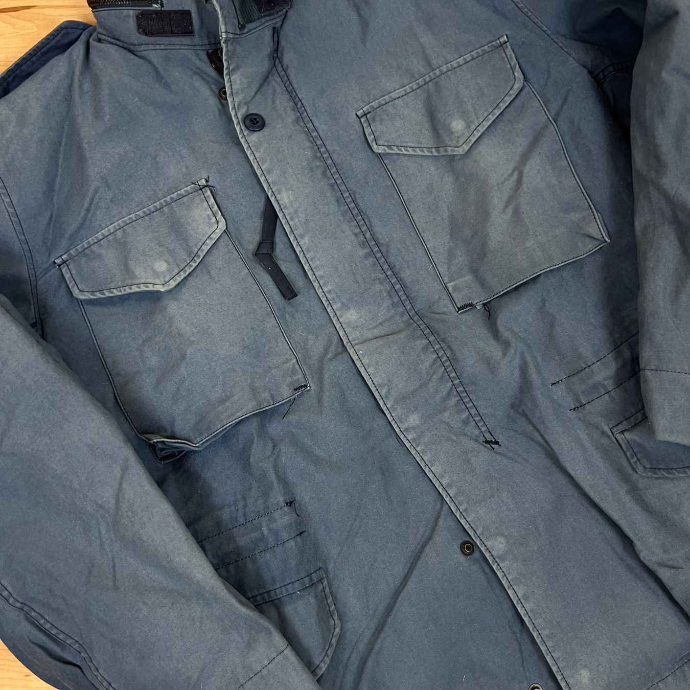 Vintage Alpha Industries 80s M65 US-Army Field Jacket (Gebraucht 