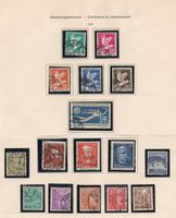 1932/1934 PROPAGANDA PAGINA d'Album - 3 cmpset Ob. CV 62 CHF