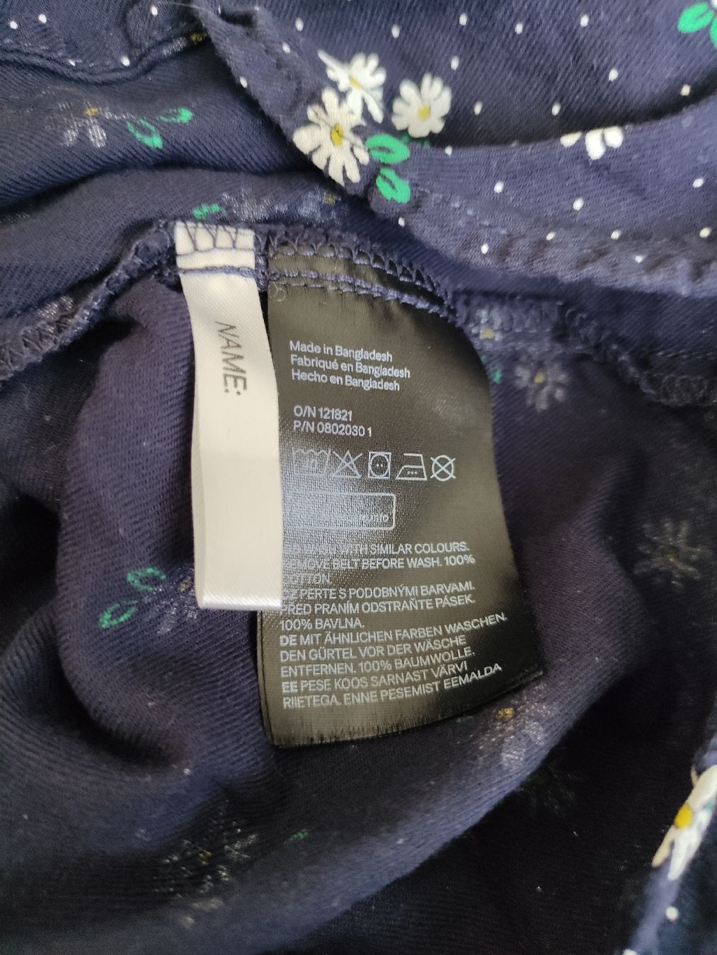 H&M Vestiti & Gonne: H&M Hemdkleid Gr 122 – Usato da Zollikerberg venduto da pethetiti 3