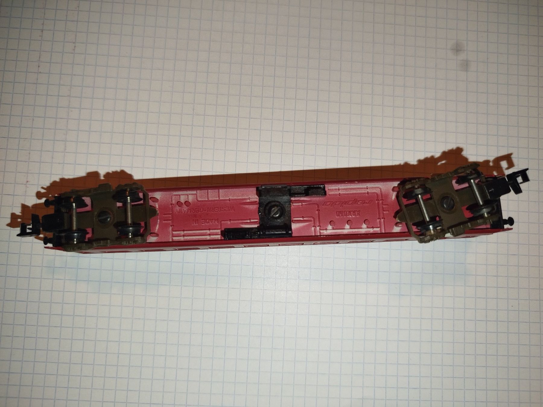 Arnold Modellini di ferrovie: Modelleisenbahn Spur N, Restaurantwagen SBB – Usato da Arnegg venduto da Urs07 3