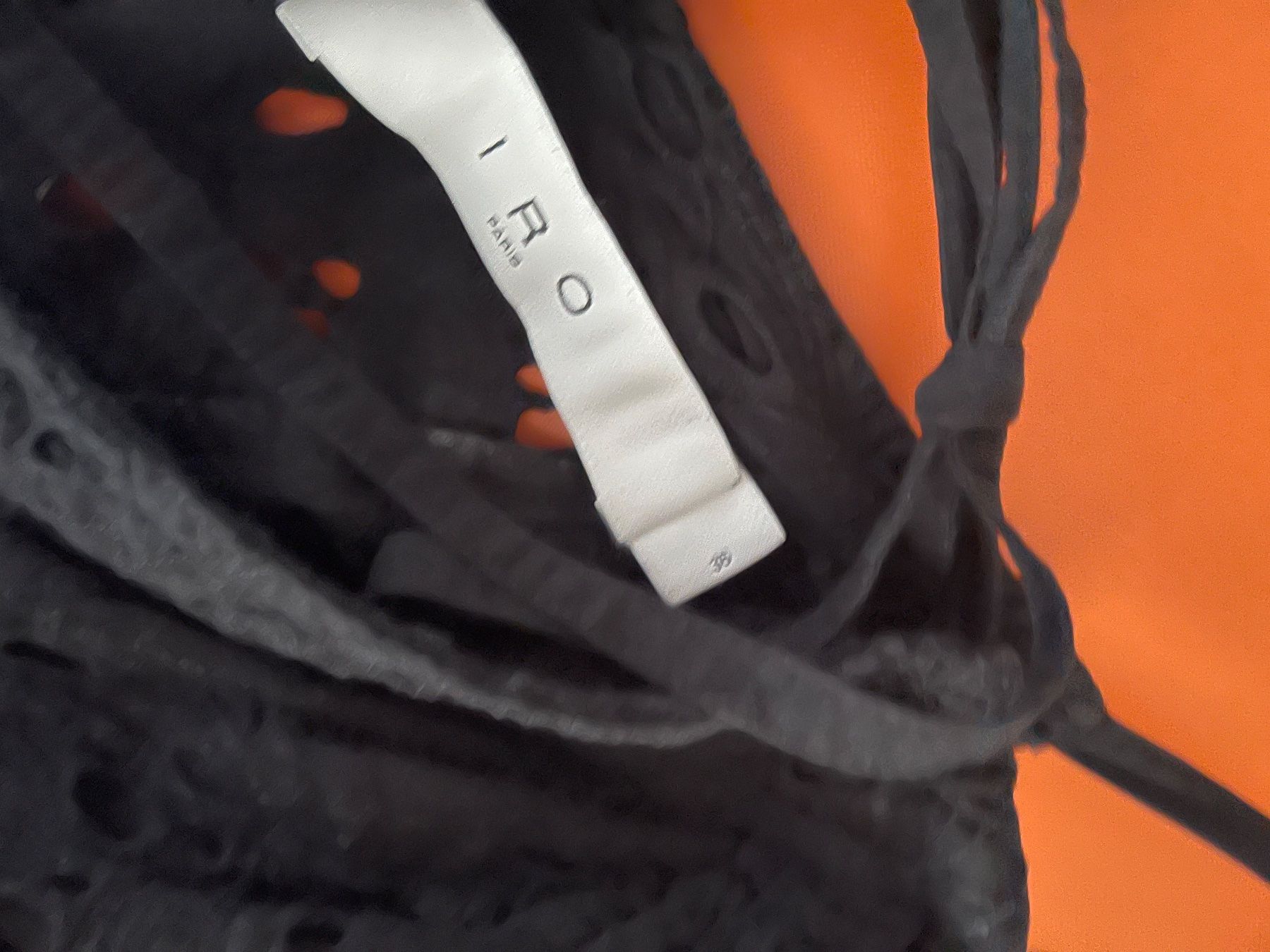 Iro Top: IRO Schwarzes Sommertop Gr. 36 – Usato da Ettingen venduto da cla_526w 2