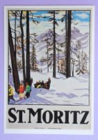 Plakat St. Moritz