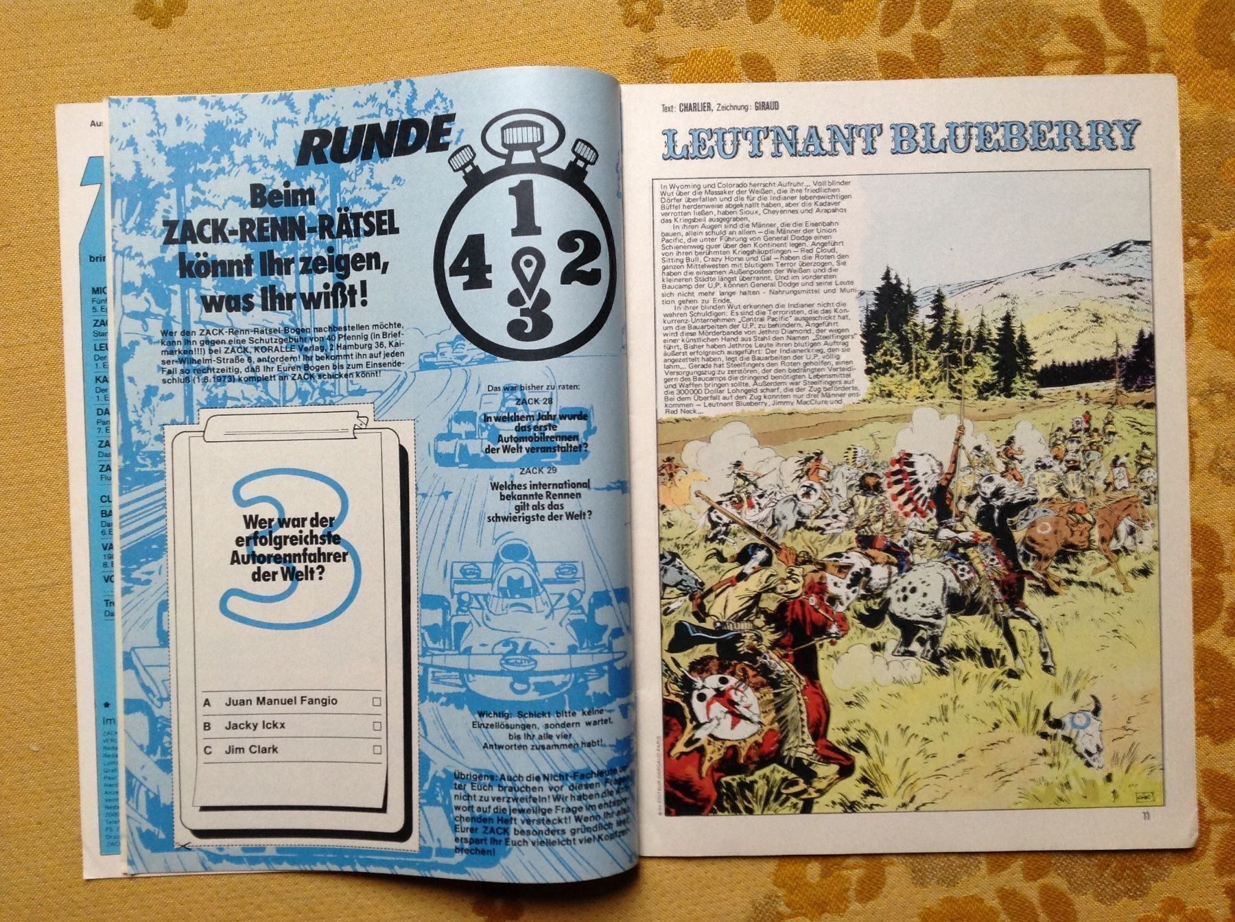 Comics: Zack Heft Nr 30 von 1973 – Gebraucht aus Endingen von nathan05 2