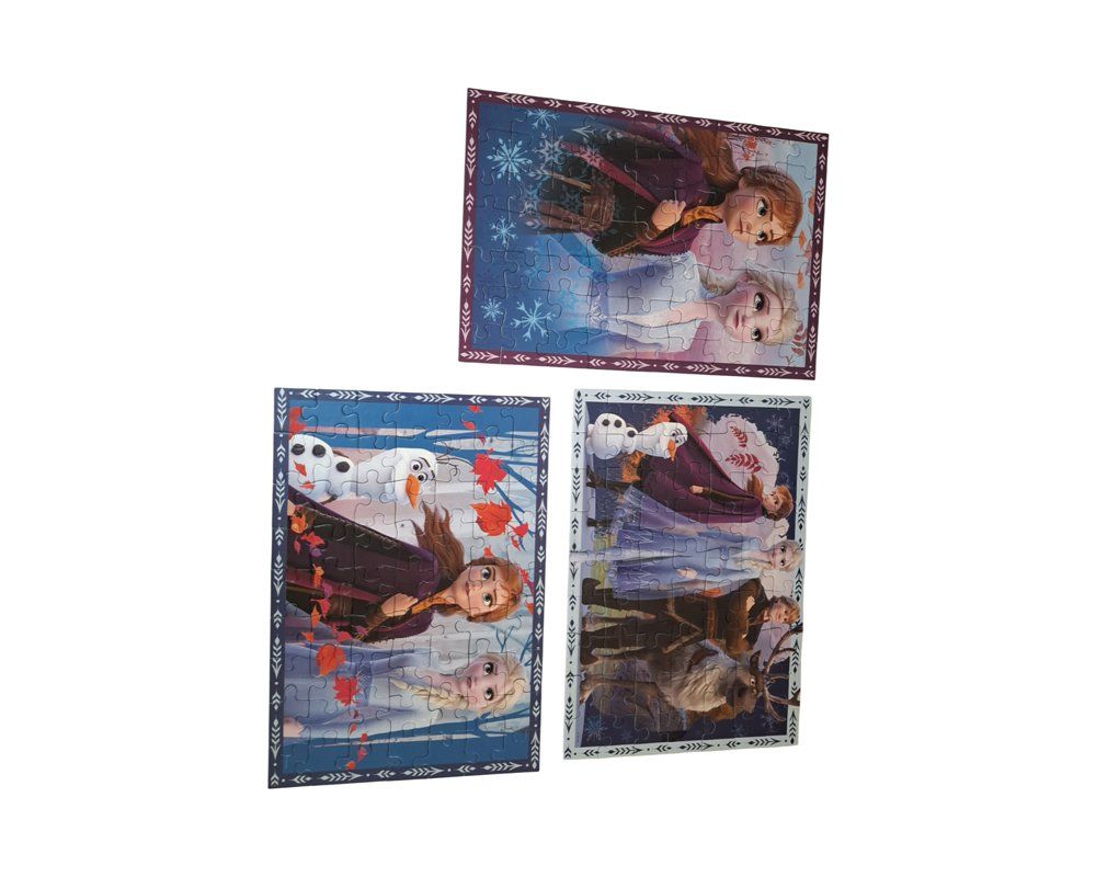 Disney Puzzle: Disney FROZEN 3 Puzzles – Usato da Wil SG venduto da Restwert_Wil 3