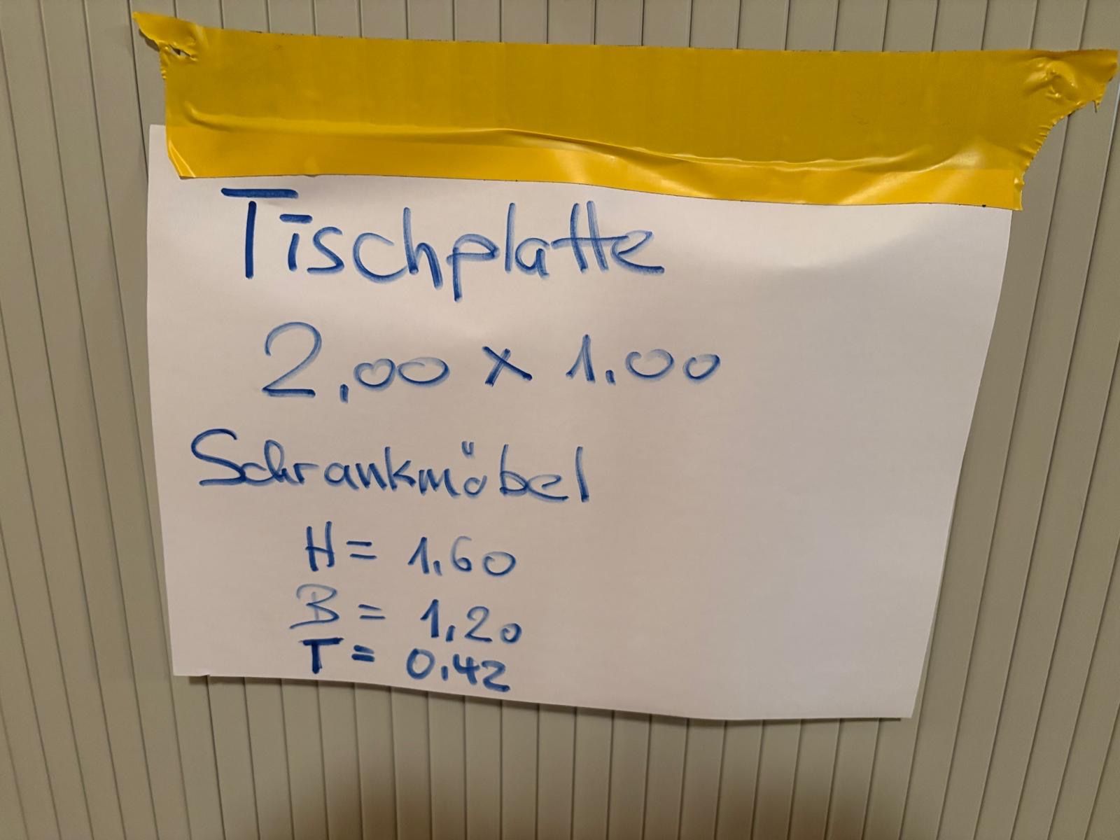 Scrivanie: Büroschrank mit Tisch – Usato da Visp venduto da mbb_xs75 3