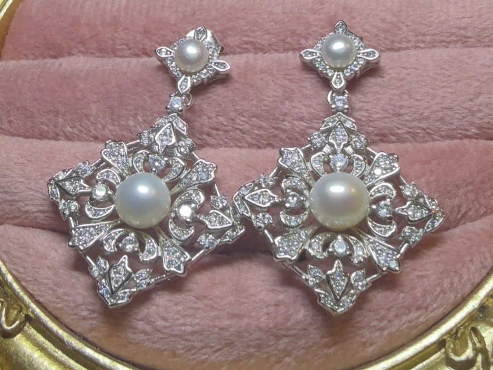 Ohrringe & -stecker: Boucles d’oreilles Perles de Versailles – Neu und originalverpackt aus St-Maurice von Sandrinette123 1
