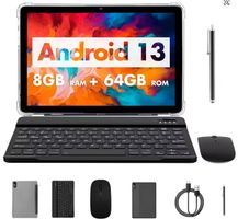 10,1 Zoll Android 13 Tablet, 8+64GB, 1TB SD, WiFi 6, GMS