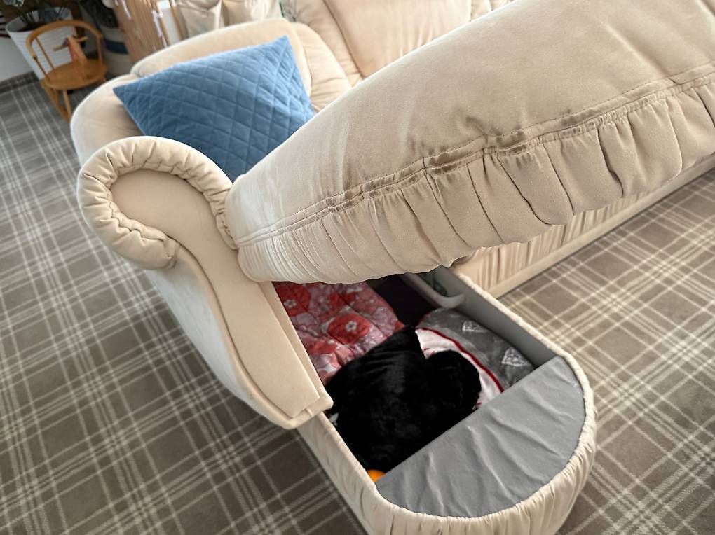 Divani: Sofa Wohnlandschaft Ecksofa U Form Polstergruppe Sofabett – Usato da Oetwil am See venduto da danielng718 2