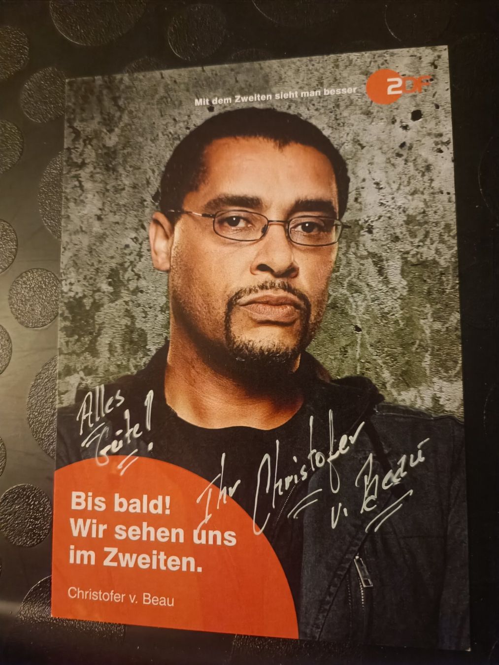 Autografi: Christofer v. Beau - handsigniert - SOKO 5113 – Usato da Menziken venduto da Artographs